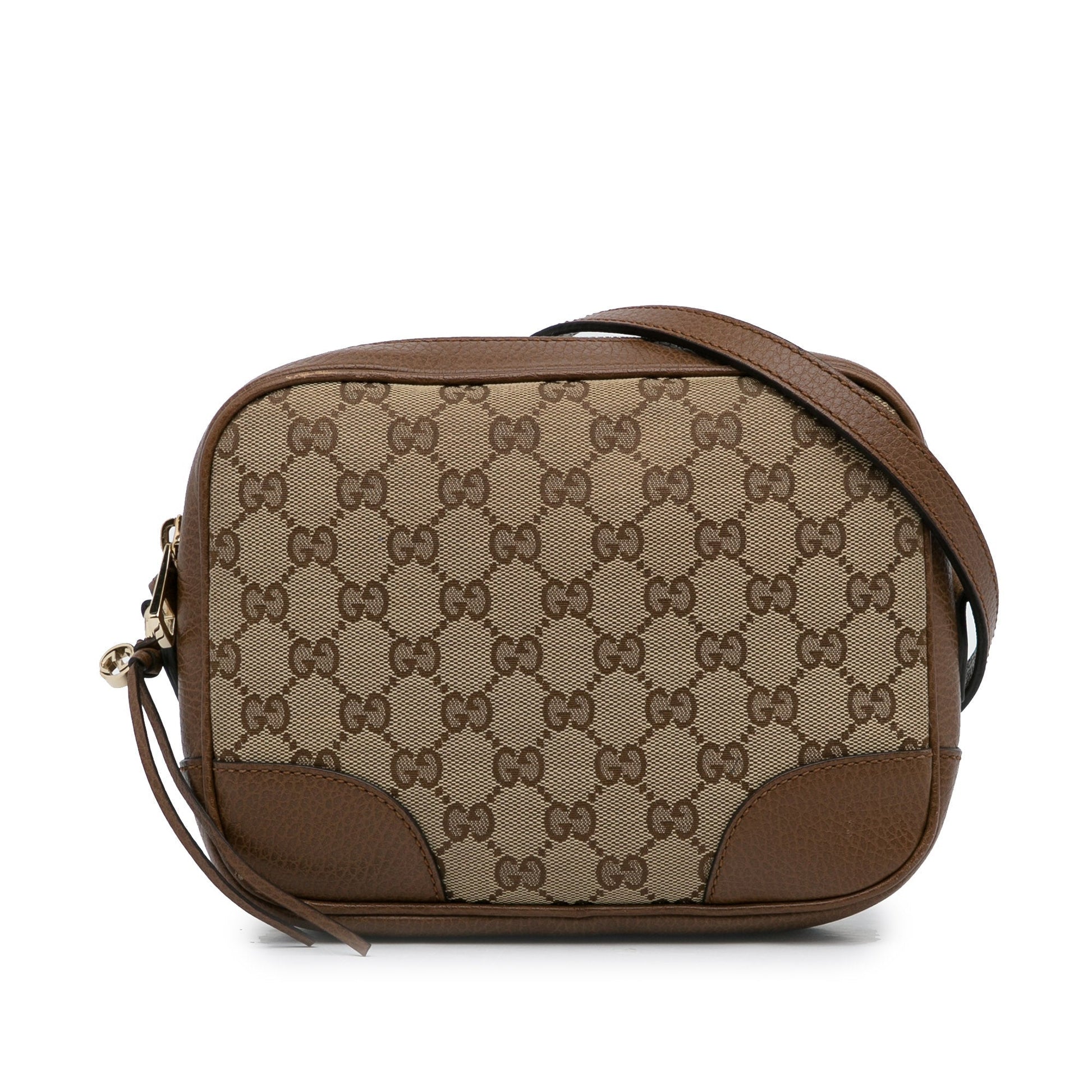 Gucci Leather Canvas Crossbody Style 12