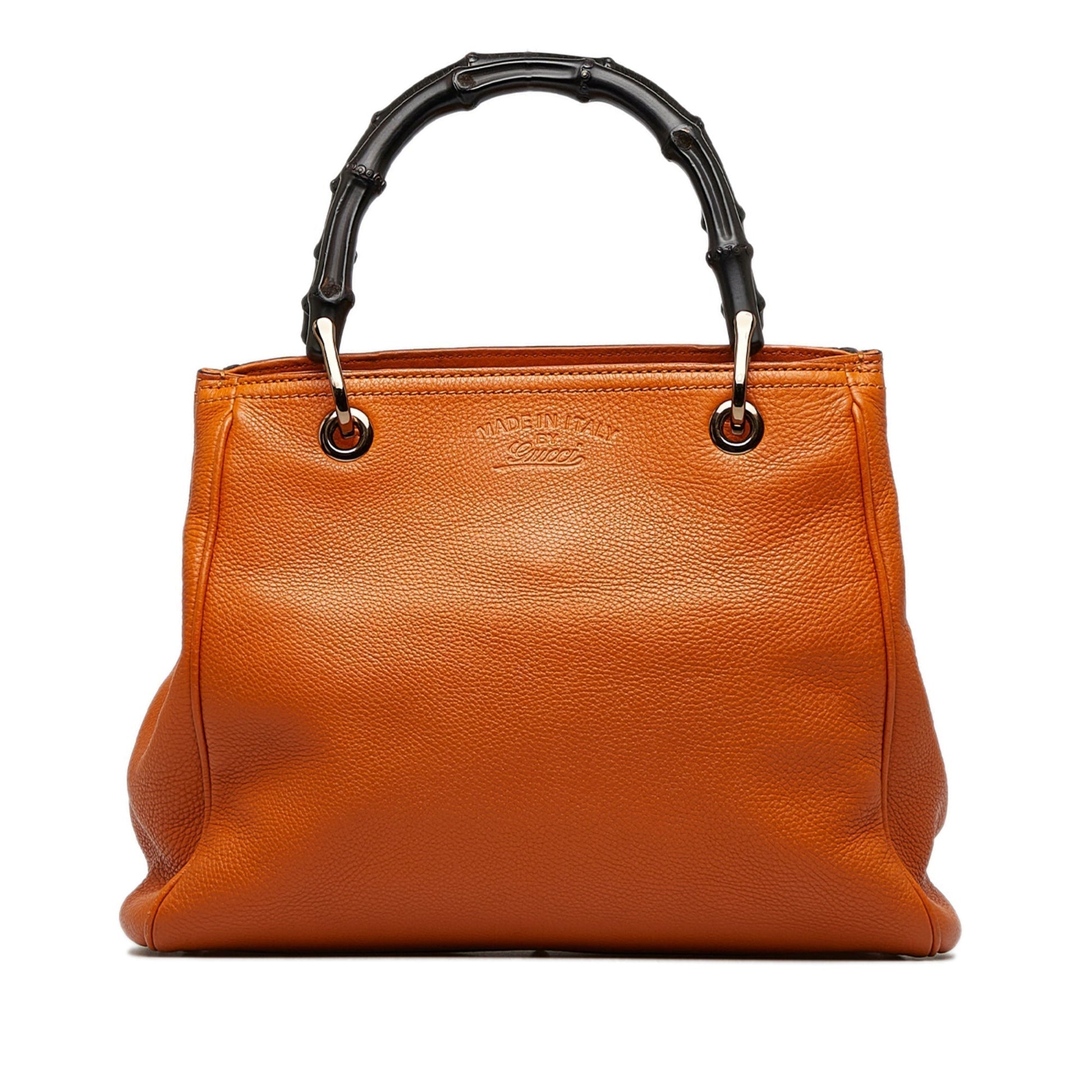 Gucci Leather Top Handle Tote