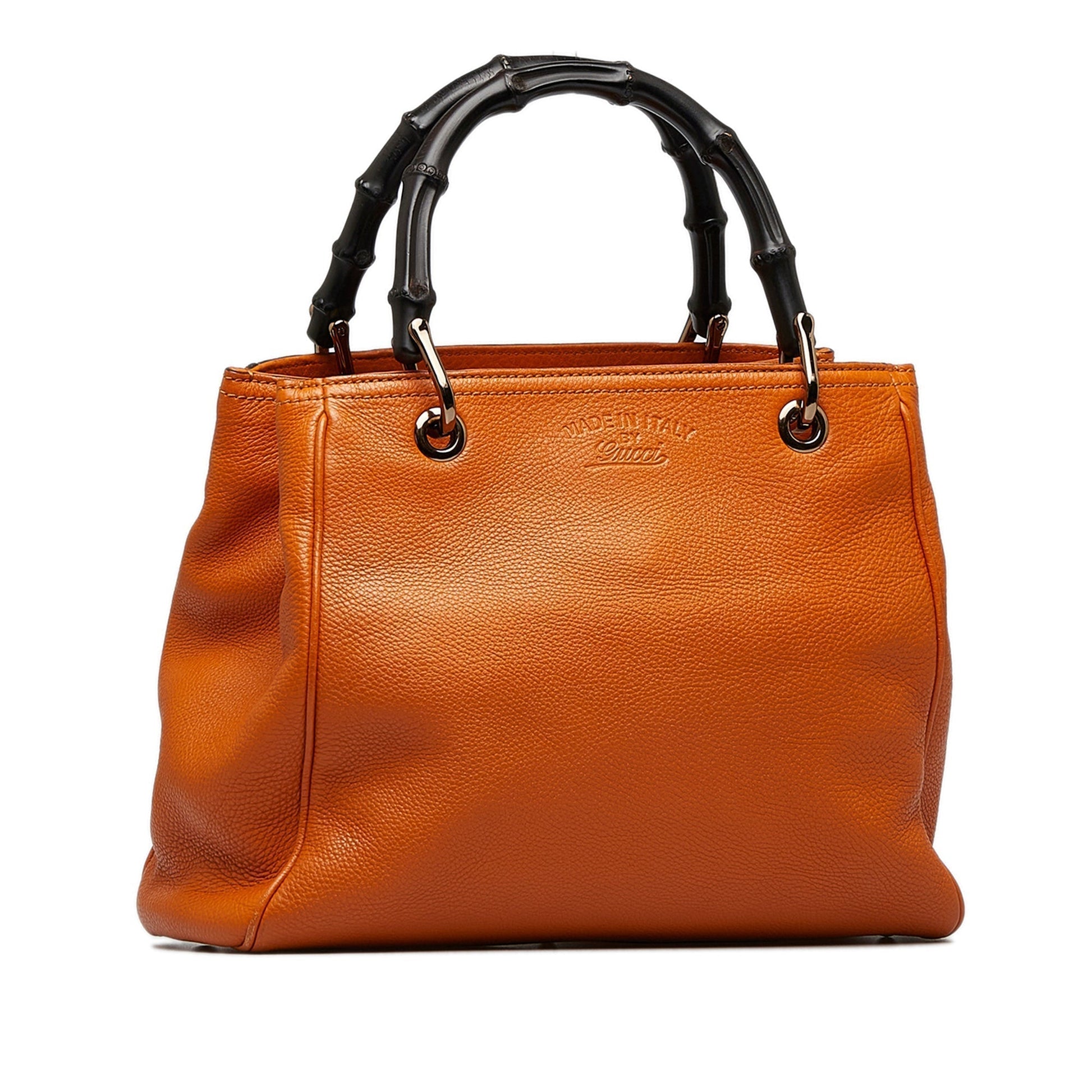 Gucci Leather Top Handle Tote