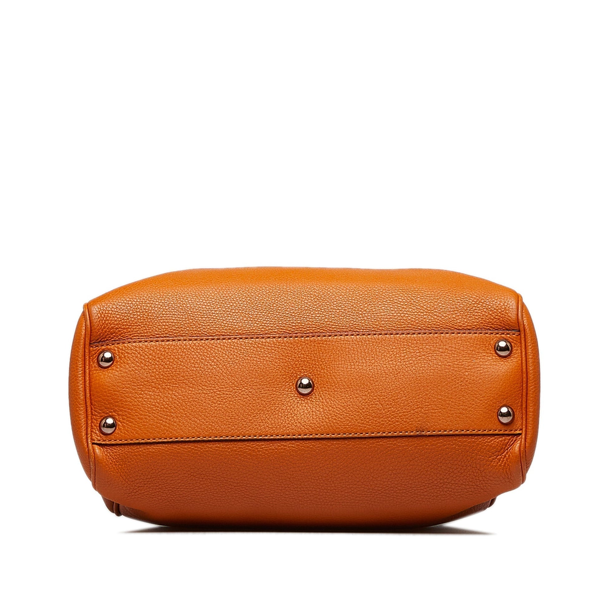 Gucci Leather Top Handle Tote