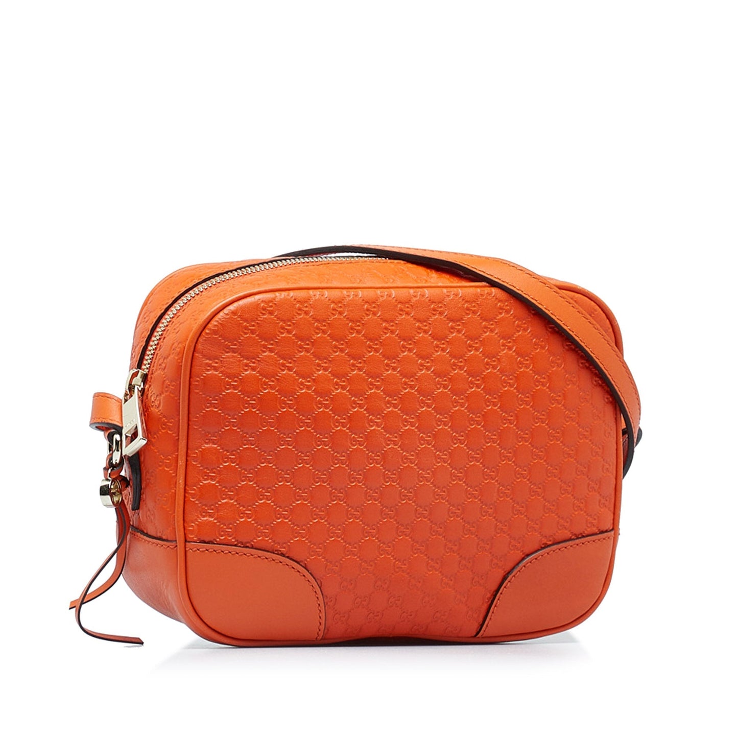 Gucci Orange Leather Crossbody