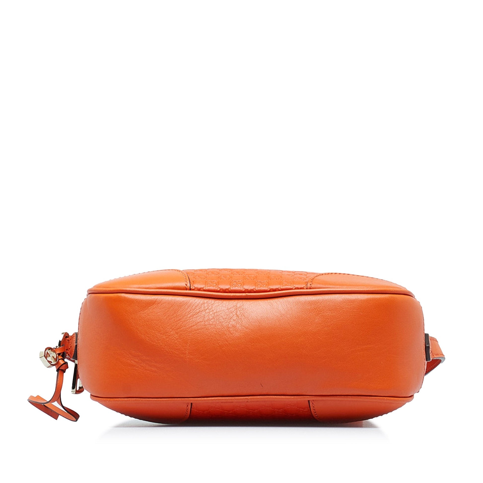 Gucci Orange Leather Crossbody