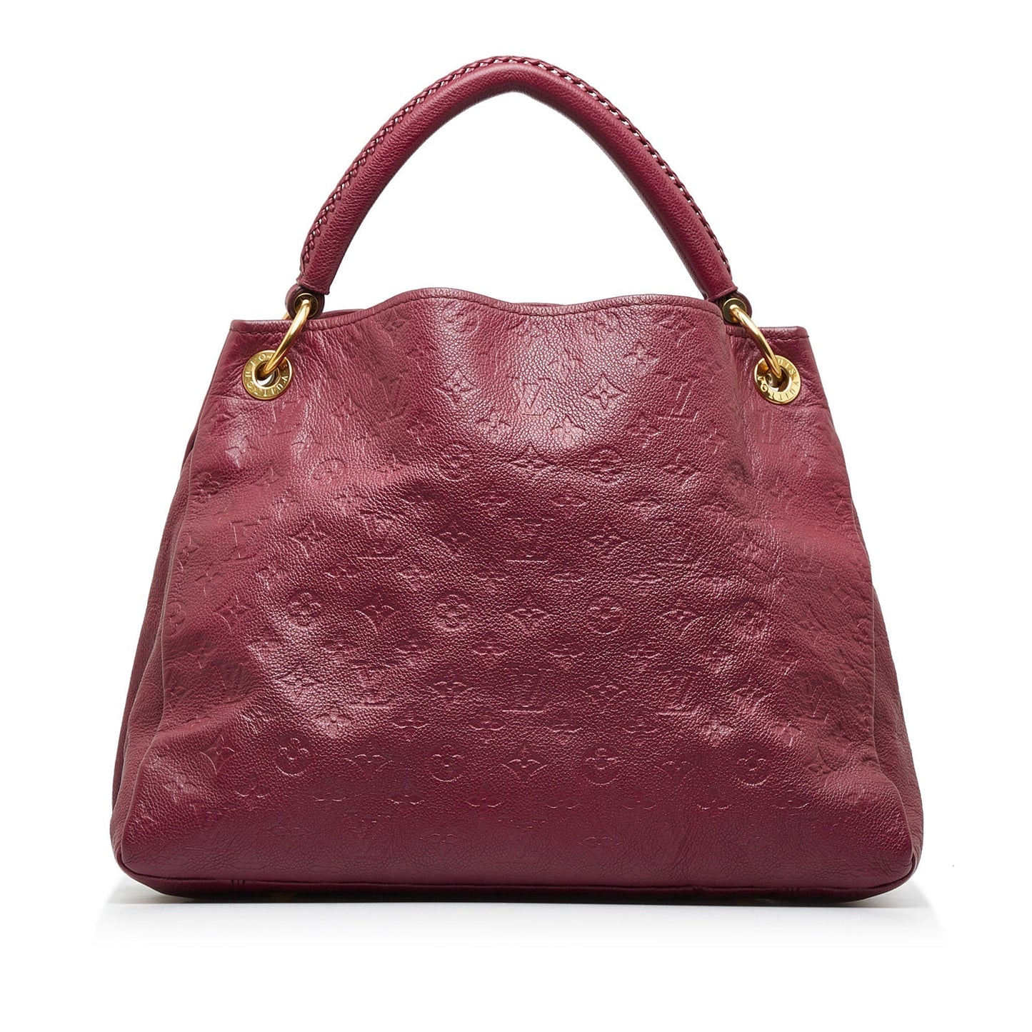 Red Louis Vuitton Monogram Empreinte Artsy MM Hobo Bag