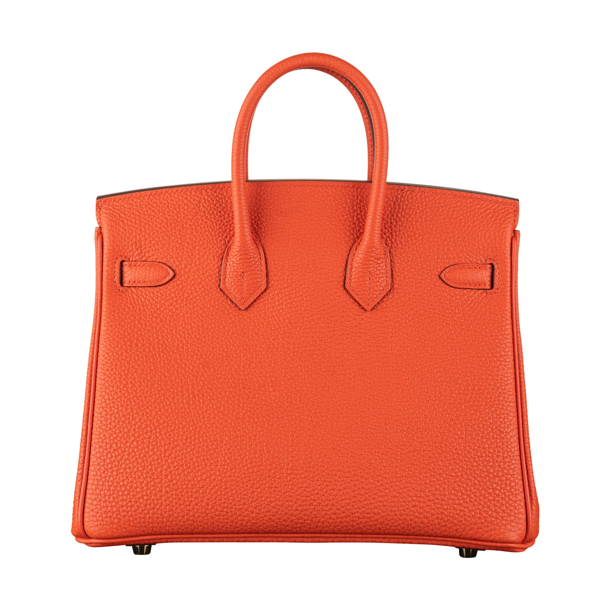 Hermes25cm Birkin Capucine Togo Leather Gold Hardware
