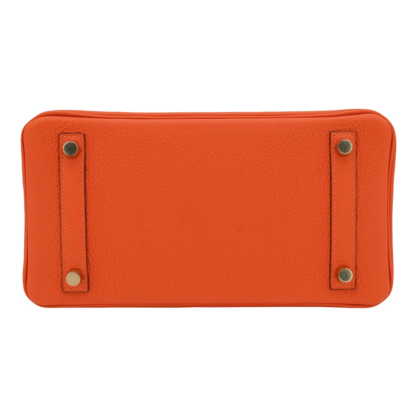 Hermes25cm Birkin Orange Togo Leather Gold Hardware