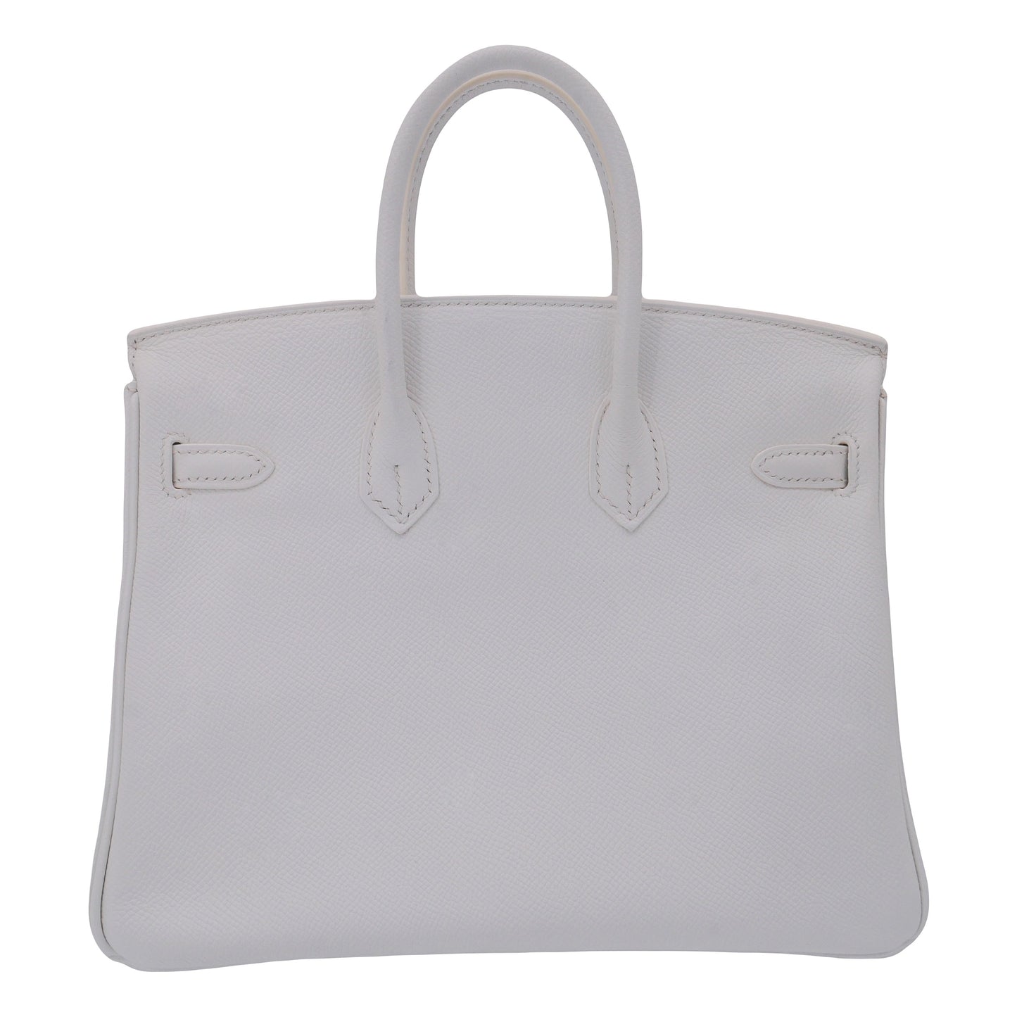 Hermes25cm Birkin White Epsom Leather Gold Hardware