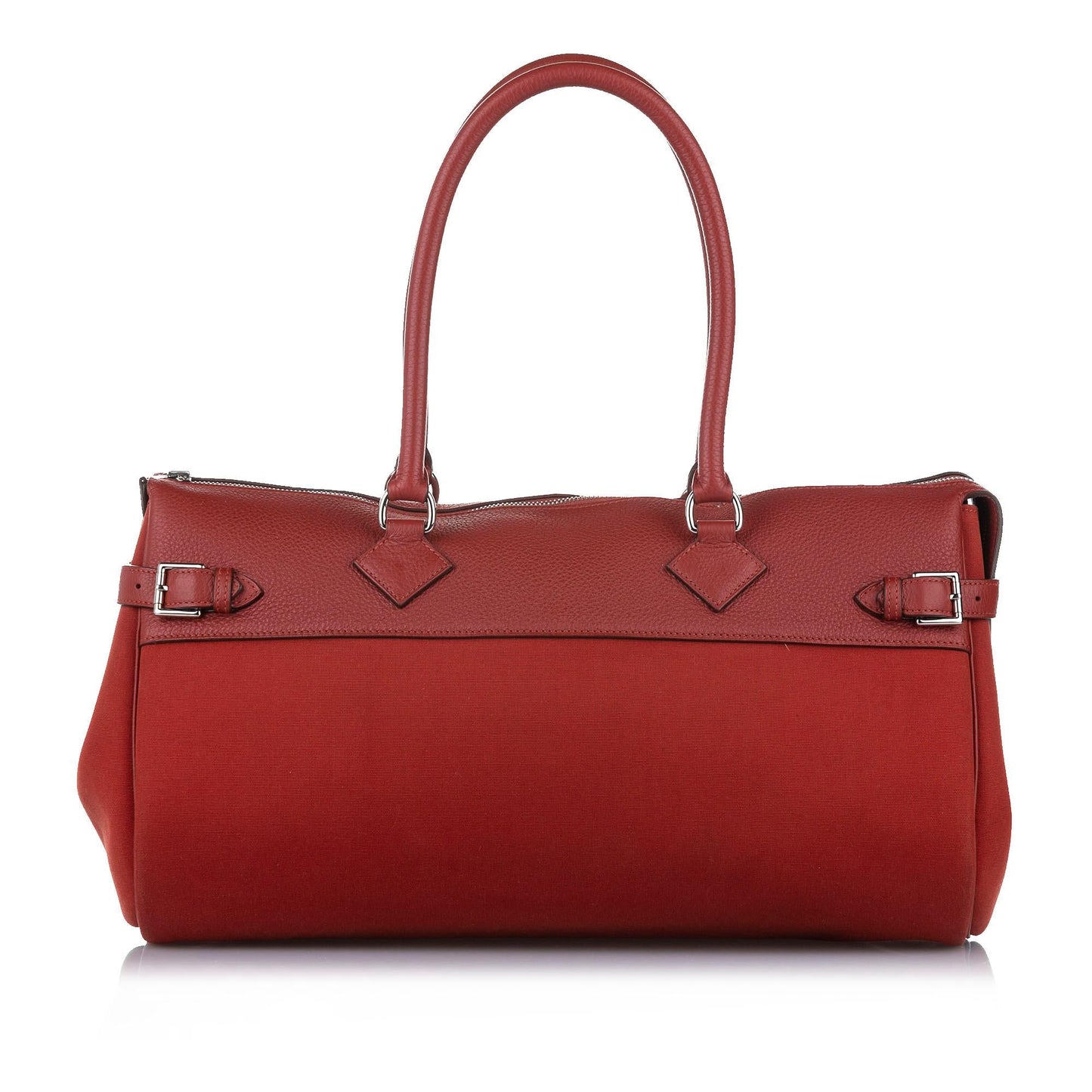Luxury Hermes Atlas Canvas Shoulder Bag (SHG-37653)