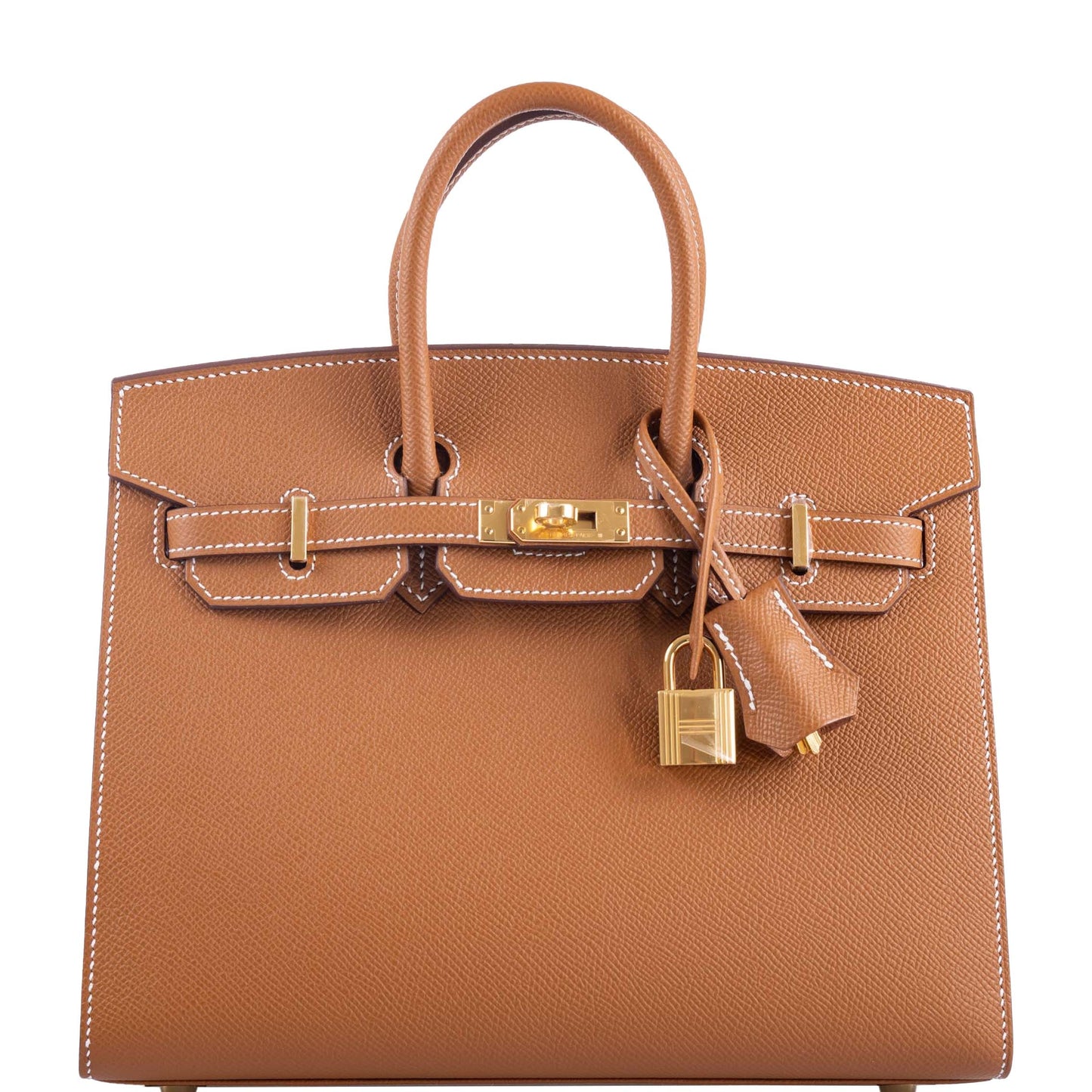 HermesBirkin 25 Sellier Gold Epsom Gold Hardware