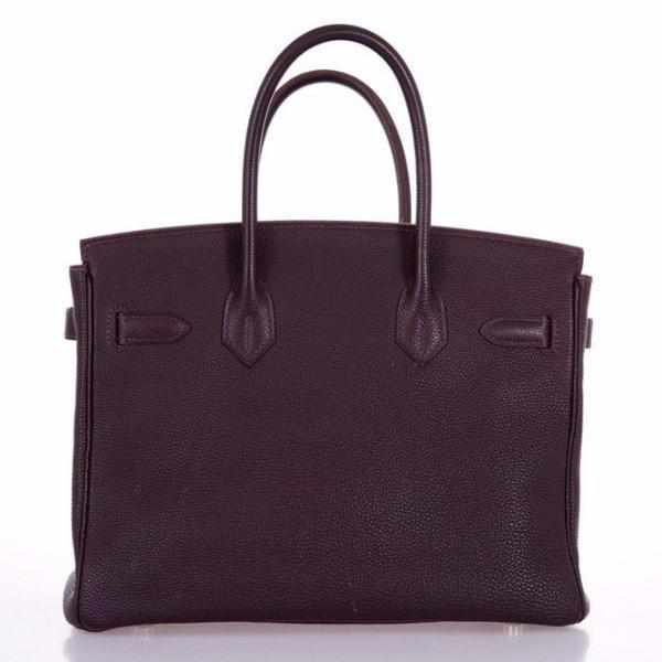 HermesBirkin 30 Raisin Palladium Hardware