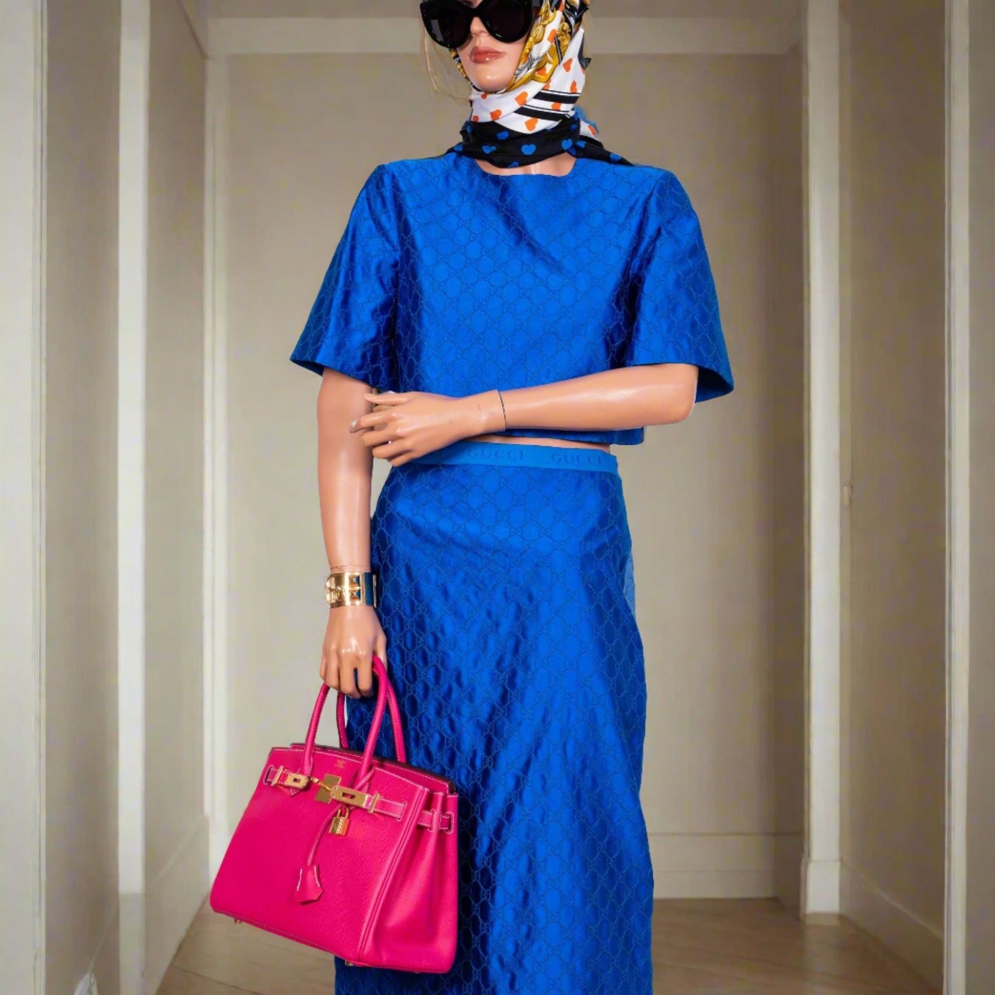 HermesBirkin 30 Rose Tyrien Epsom Gold Hardware
