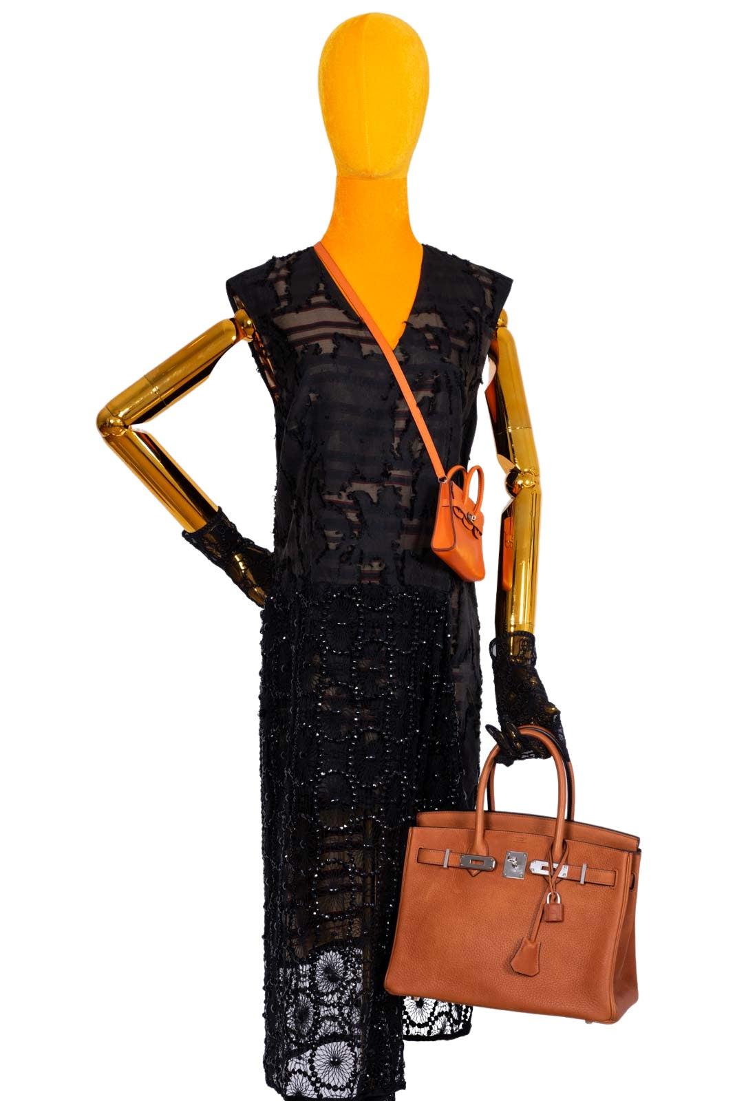 HermesBirkin 30 Saddle Taurillon Palladium Hardware