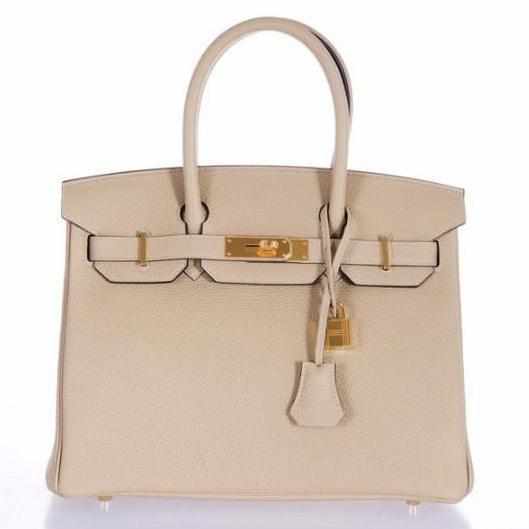 HermesBirkin 30 Togo Trench Gold Hardware