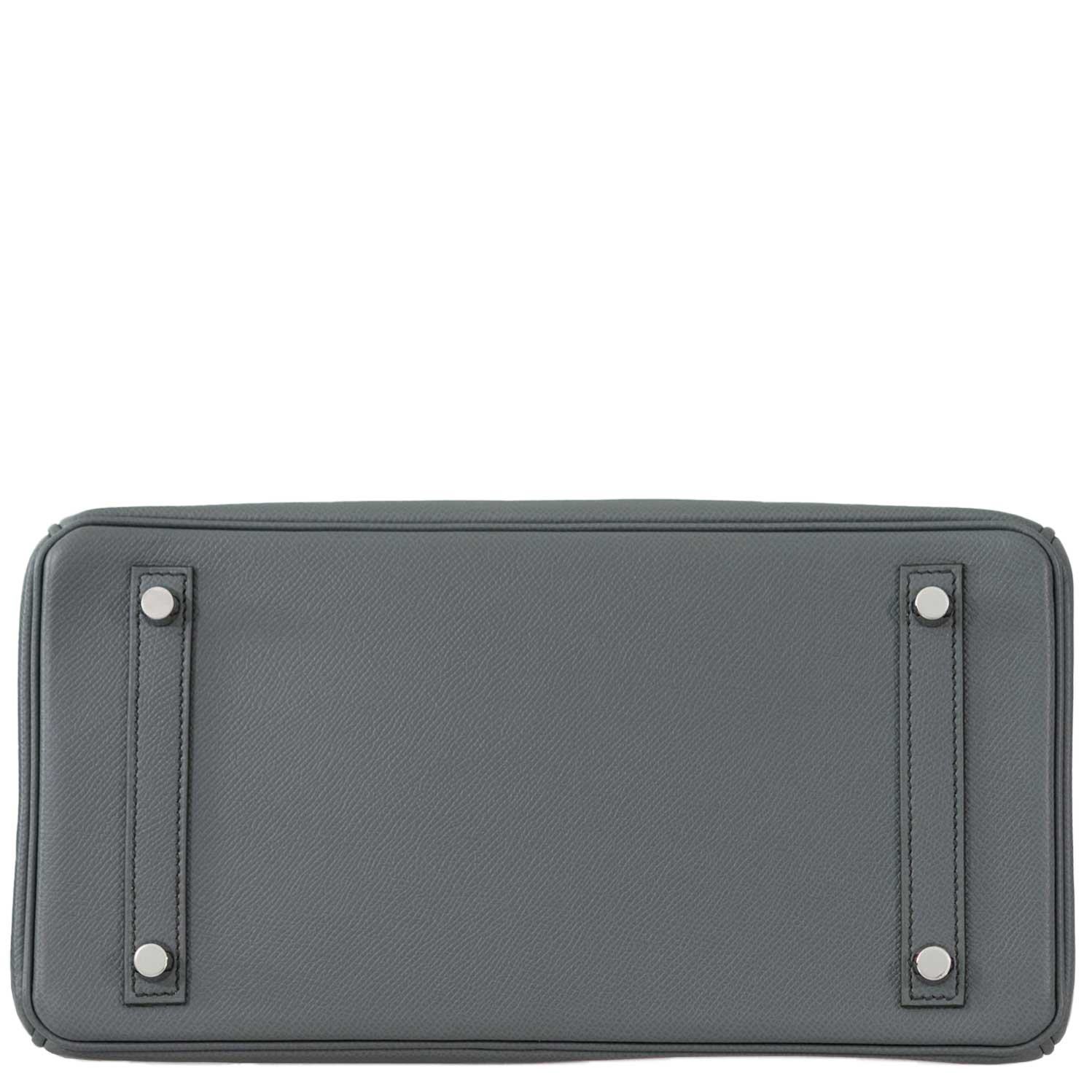 HermesBirkin 30 Vert Amande Epsom with Palladium Hardware - 2021, Z