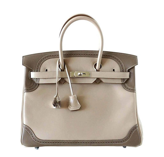 HermesBirkin 35 Bag Ghillies - Limited Edition