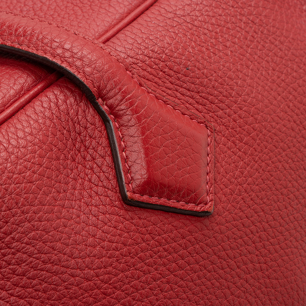 Luxury Hermes Clemence Victoria II f35 cm Satchel - FINAL SALE (SHF-15062)