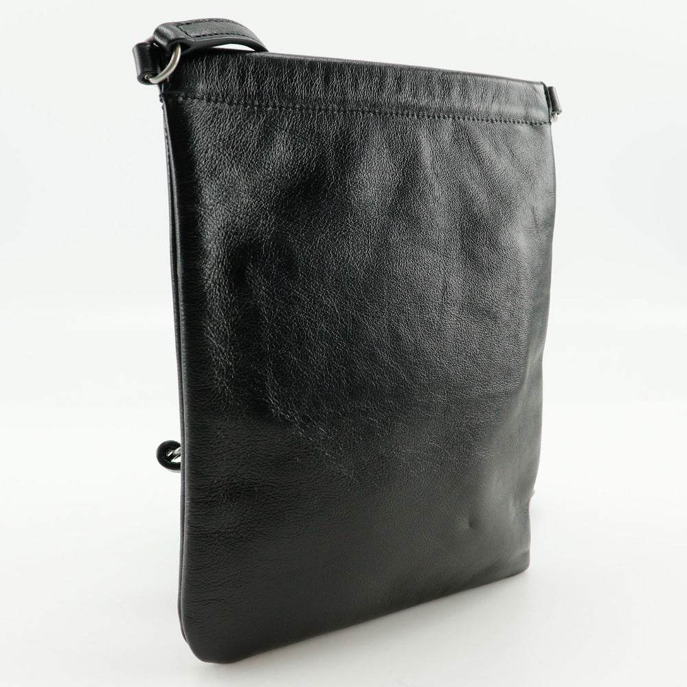 Saint Laurent Paris Sacoche Leather Shoulder Bag