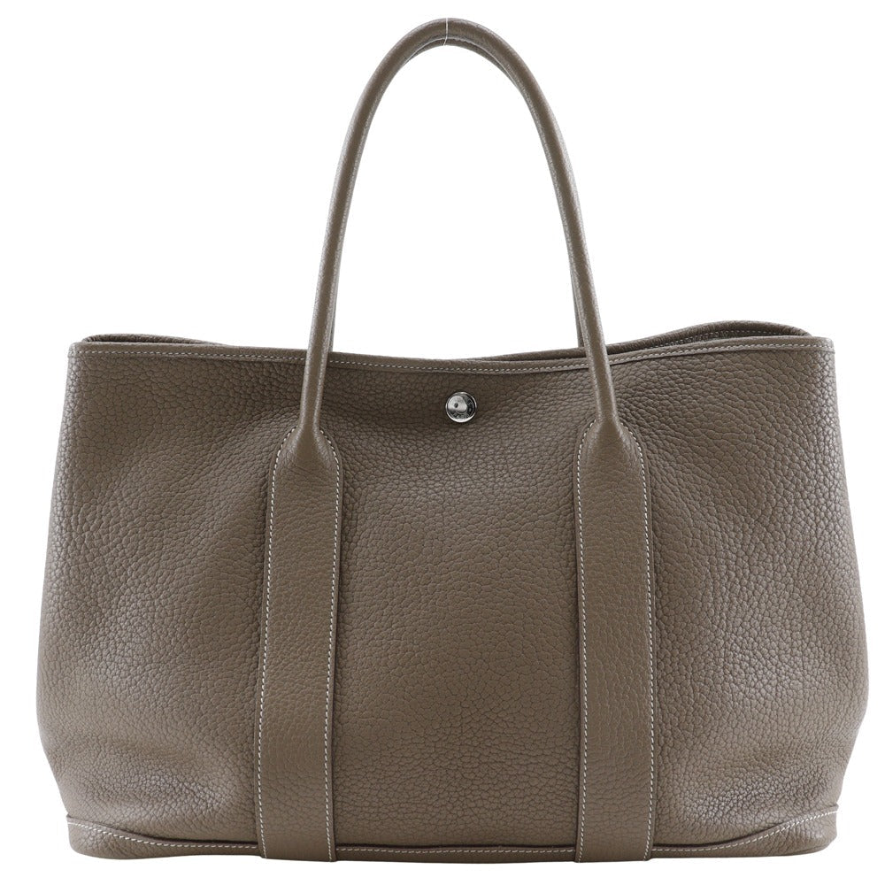 HERMES Tote Bag Negonda Brown Garden party 36 PM Women