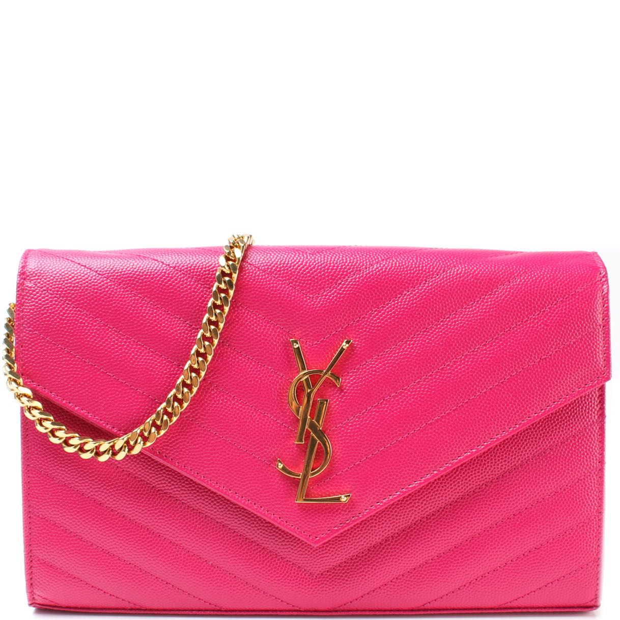 Saint Laurent Grain De Chain Wallet Bag