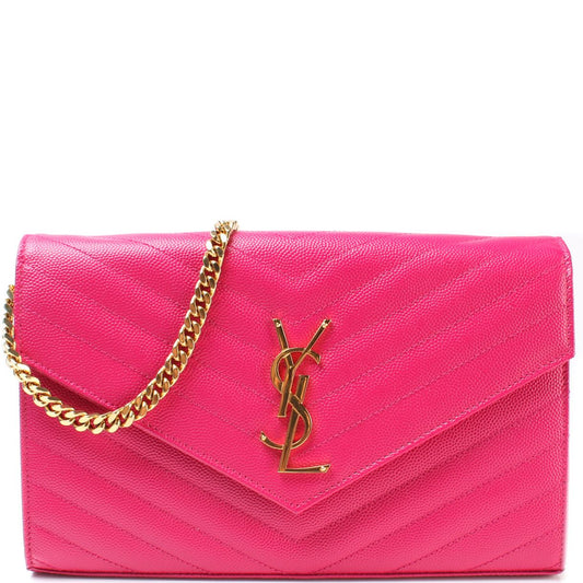 Saint Laurent Grain De Chain Wallet Bag