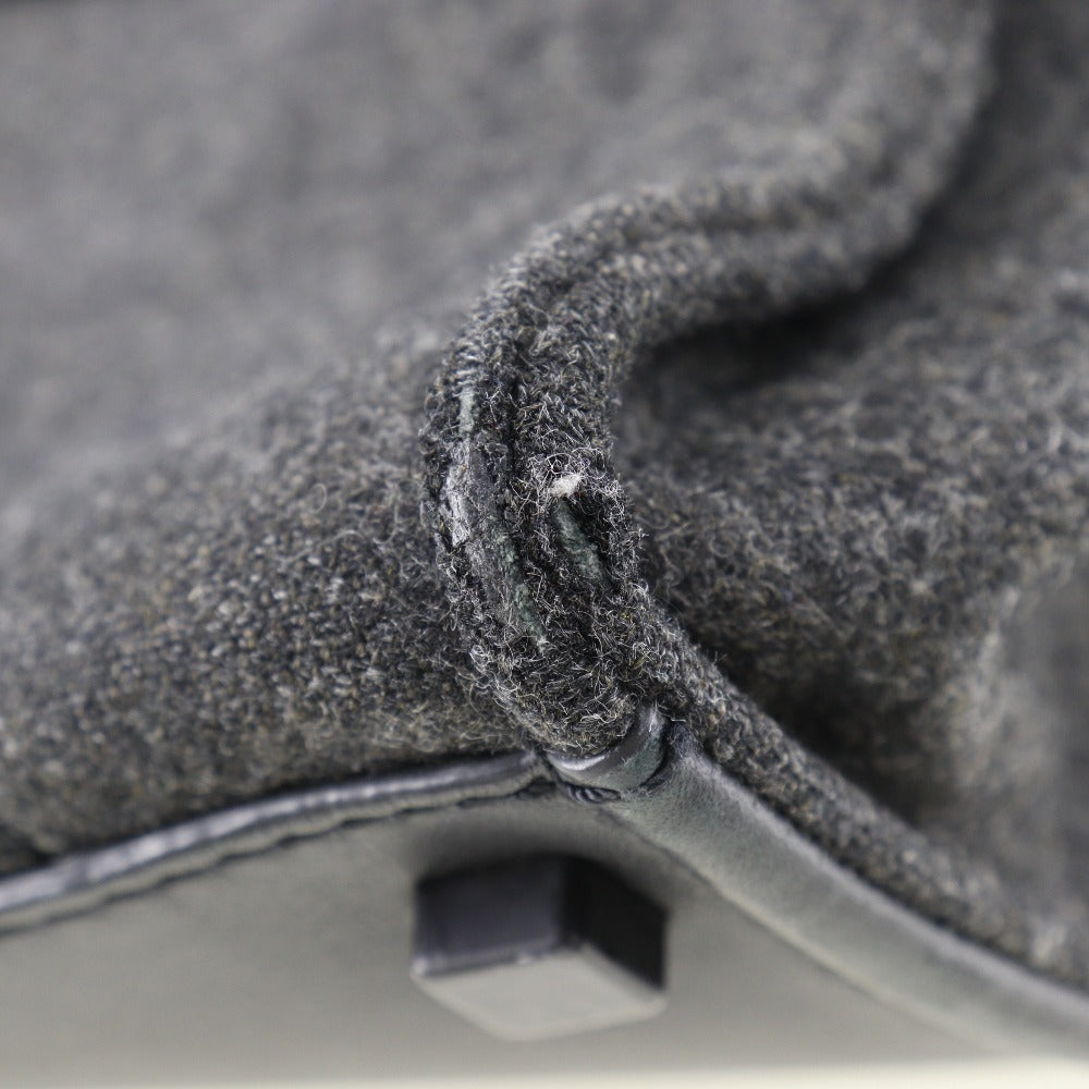 CELINE Tote Bag felt gray Luggage phantom Women