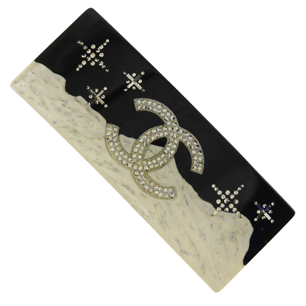 Chanel Plastic Metal Hair Barrette Classic Flap Tote
