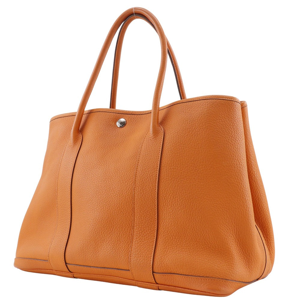 HERMES Tote Bag Negonda Orange Garden party 36 PM Women