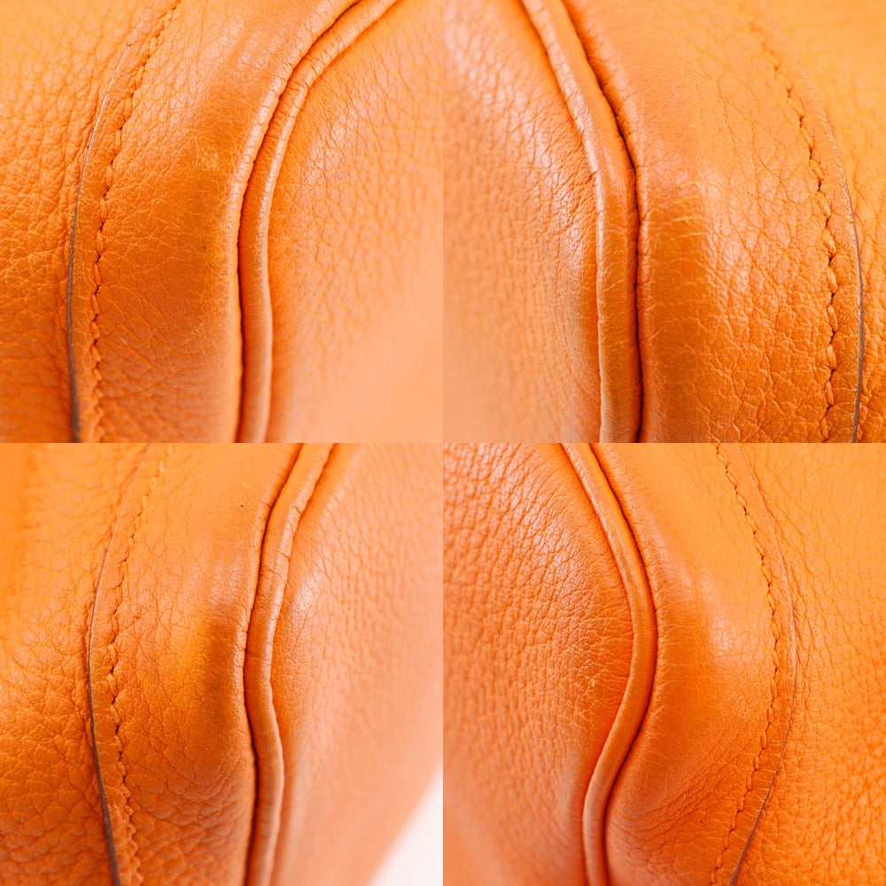 HERMES Tote Bag Negonda Orange Garden party 36 PM Women