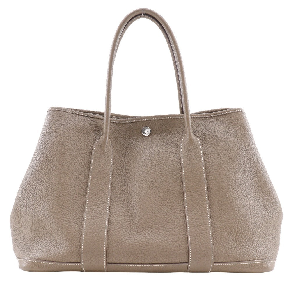 HERMES Tote Bag Negonda Brown Garden party 36 PM Women