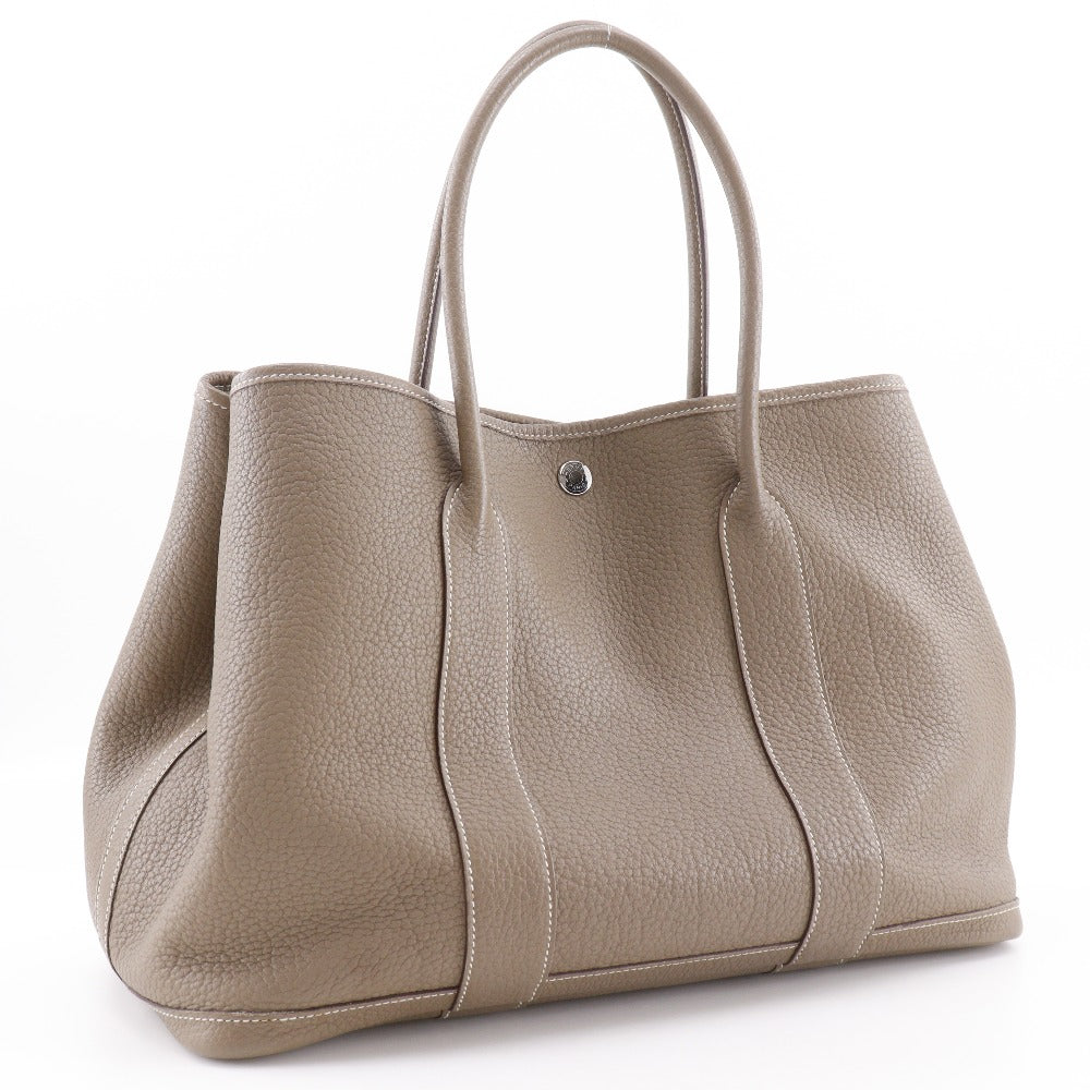 HERMES Tote Bag Negonda Brown Garden party 36 PM Women