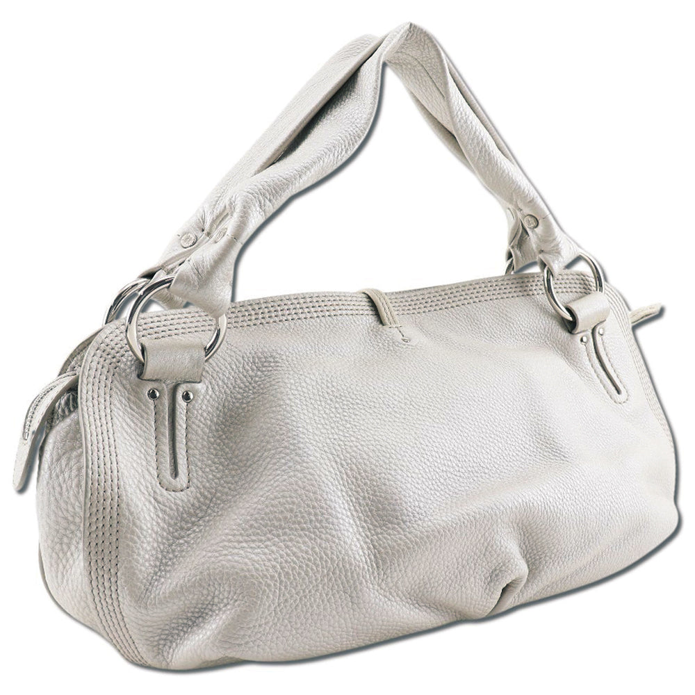 CELINE Shoulder Bag Calfskin beige Women
