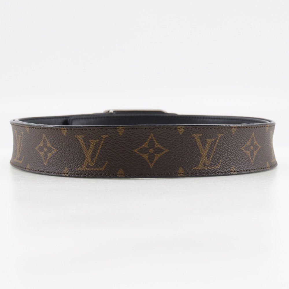 LOUIS VUITTON belt Monogram canvas Brown Saintur mens 90