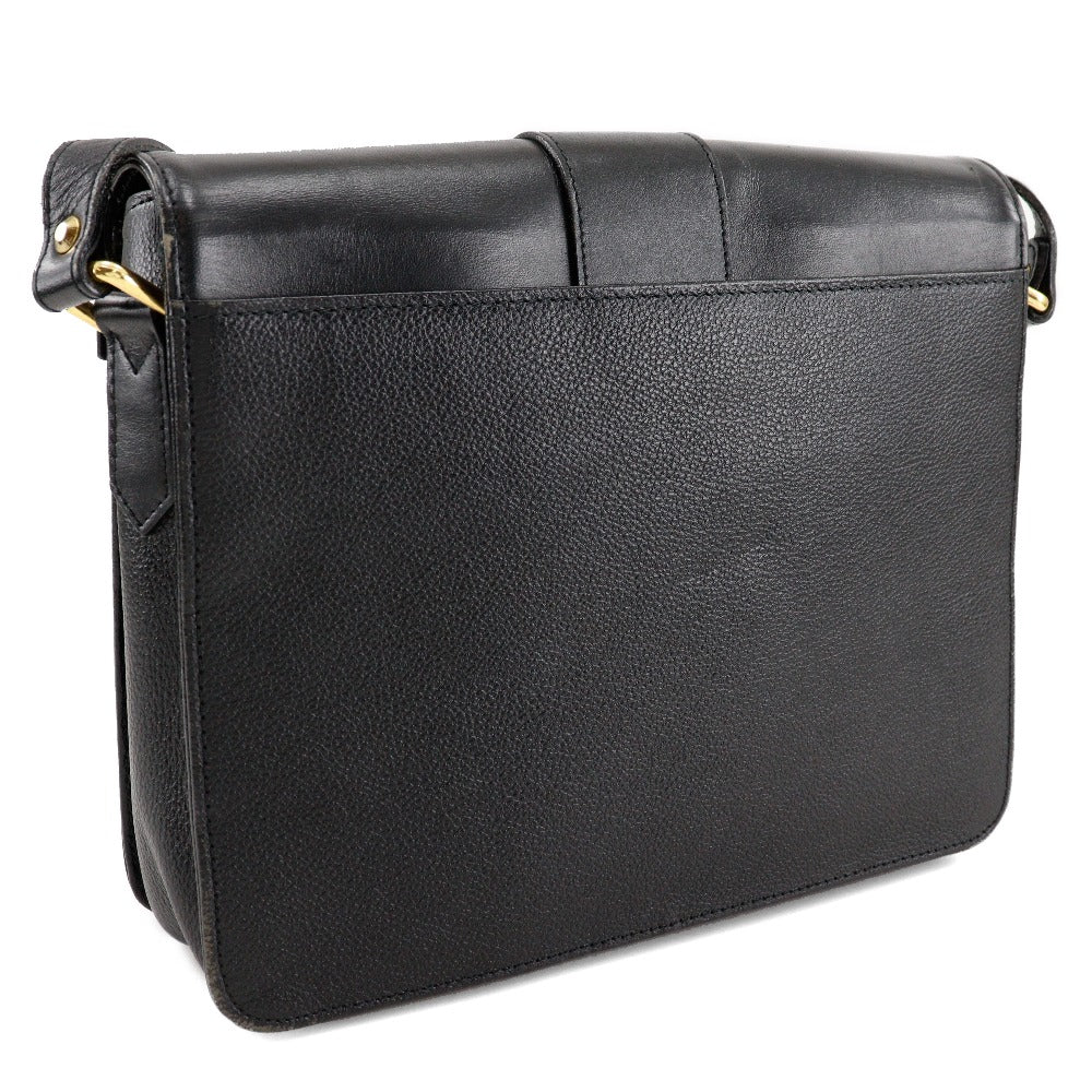 YVES SAINT LAURENT Shoulder Bag Calfskin black Ystitch Women
