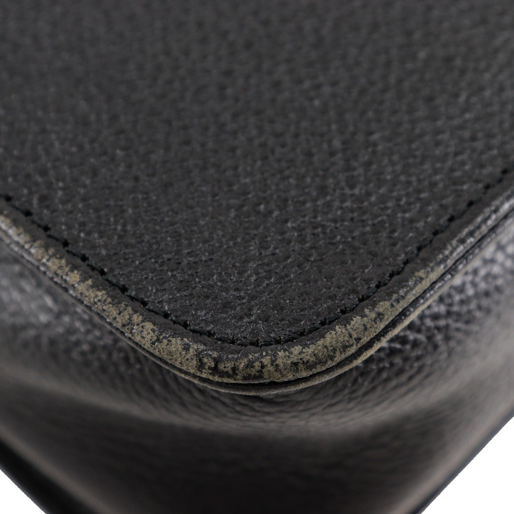 YVES SAINT LAURENT Shoulder Bag Calfskin black Ystitch Women