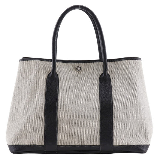 HERMES Tote Bag Tower ash gray Garden party 36 PM