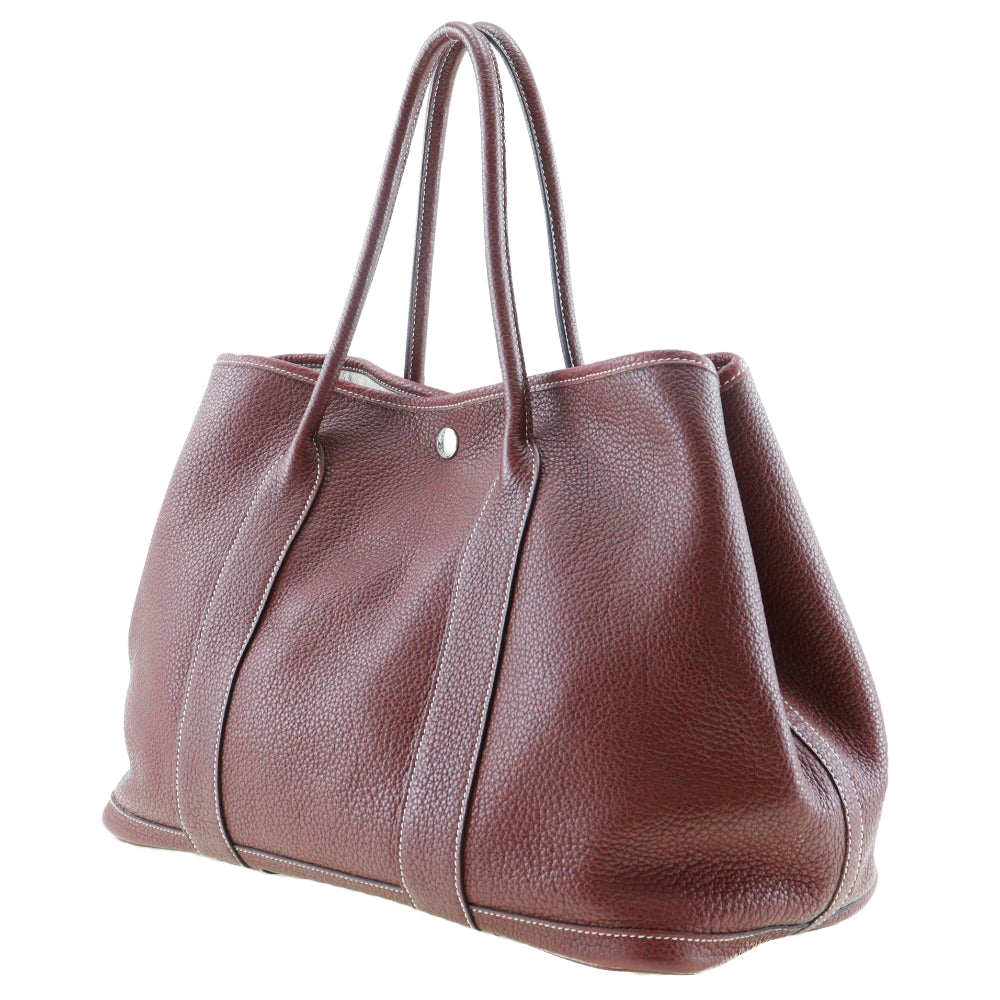 HERMES Tote Bag Negonda Red Garden party PM Women