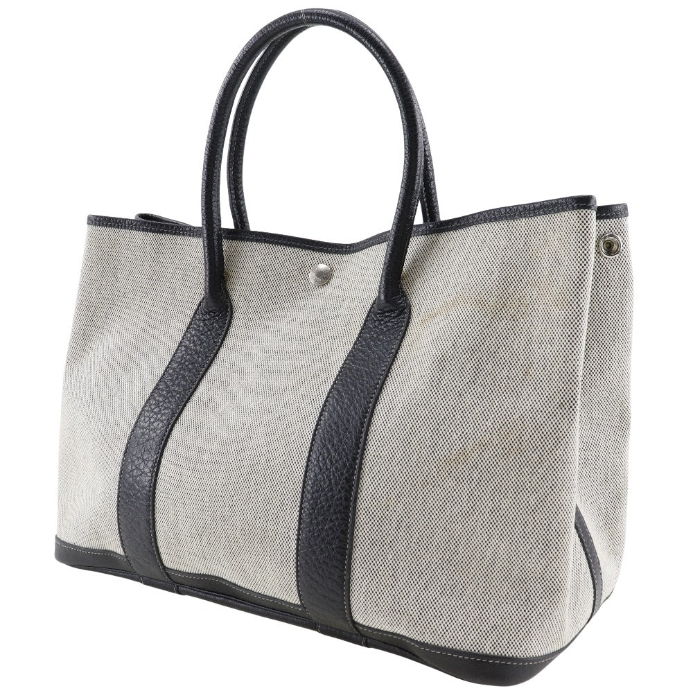 HERMES Tote Bag Tower ash gray Garden party 36 PM Women