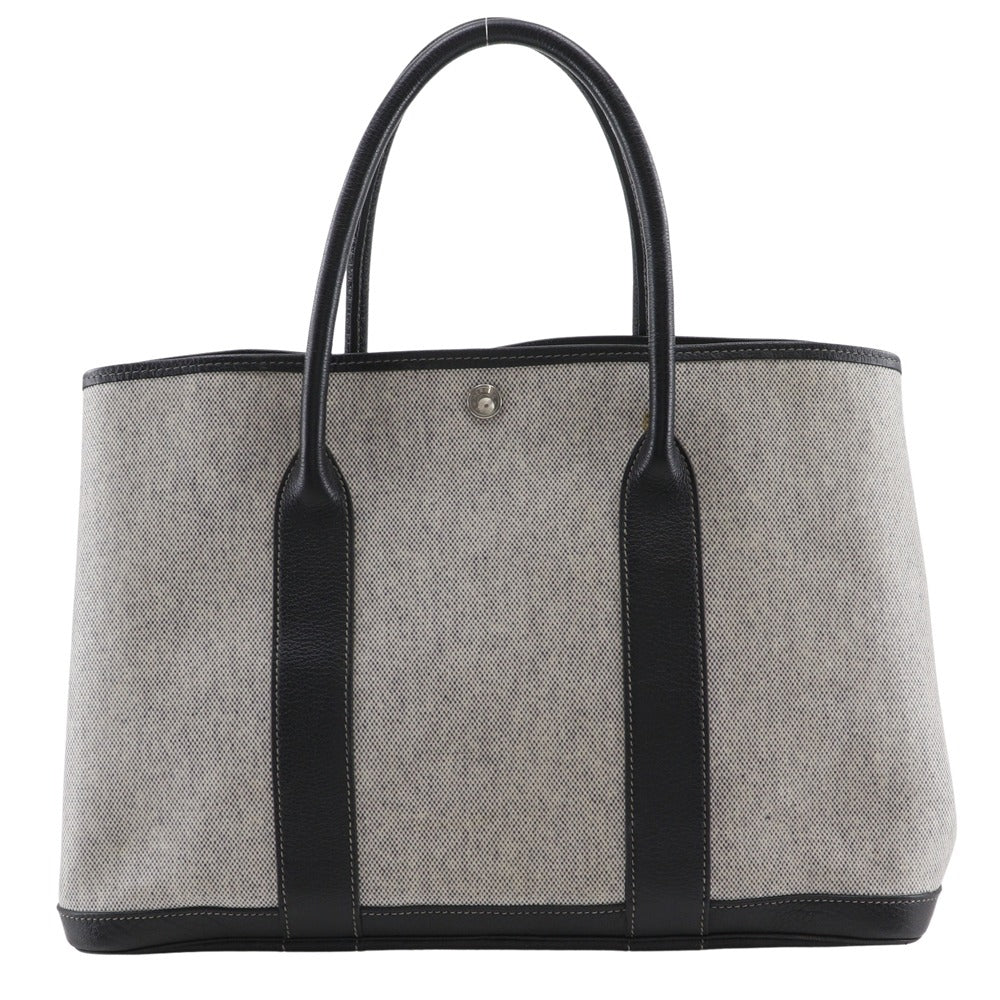 HERMES Tote Bag Tower ash gray Garden party 36 PM