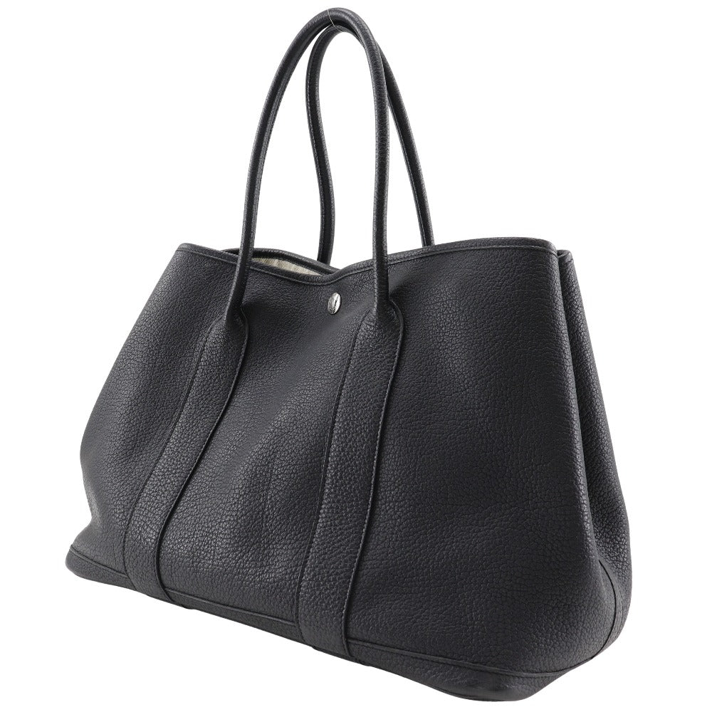 HERMES Tote Bag Negonda black Garden party PM Women