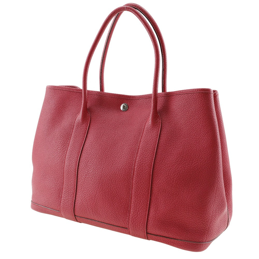 HERMES Tote Bag Negonda Red Garden party PM Women