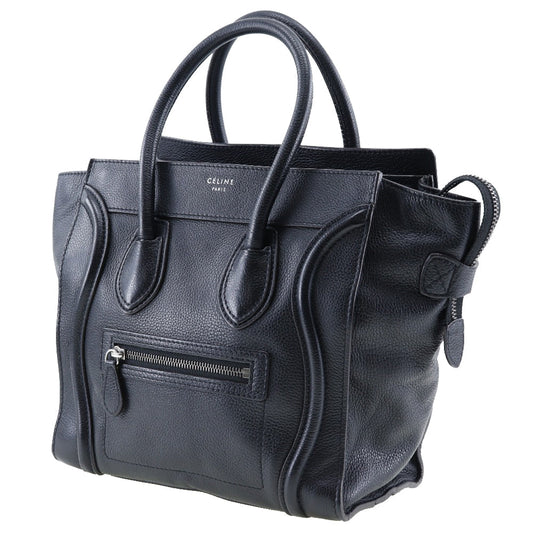 CELINE Handbag Calfskin black Micro shopper Luggage Women