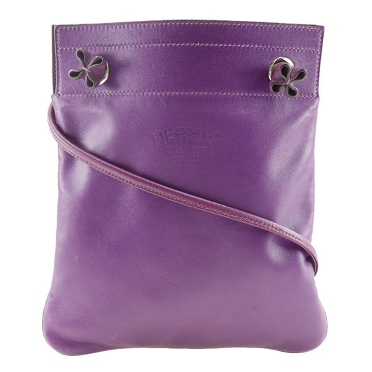 HERMES Shoulder Bag Vaux Swift purple Aline Mini Women