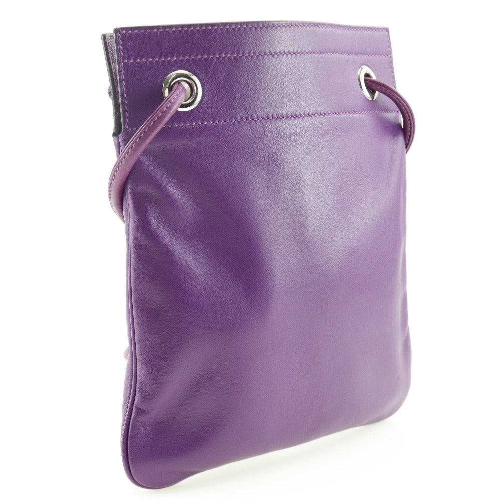 HERMES Shoulder Bag Vaux Swift purple Aline Mini Women