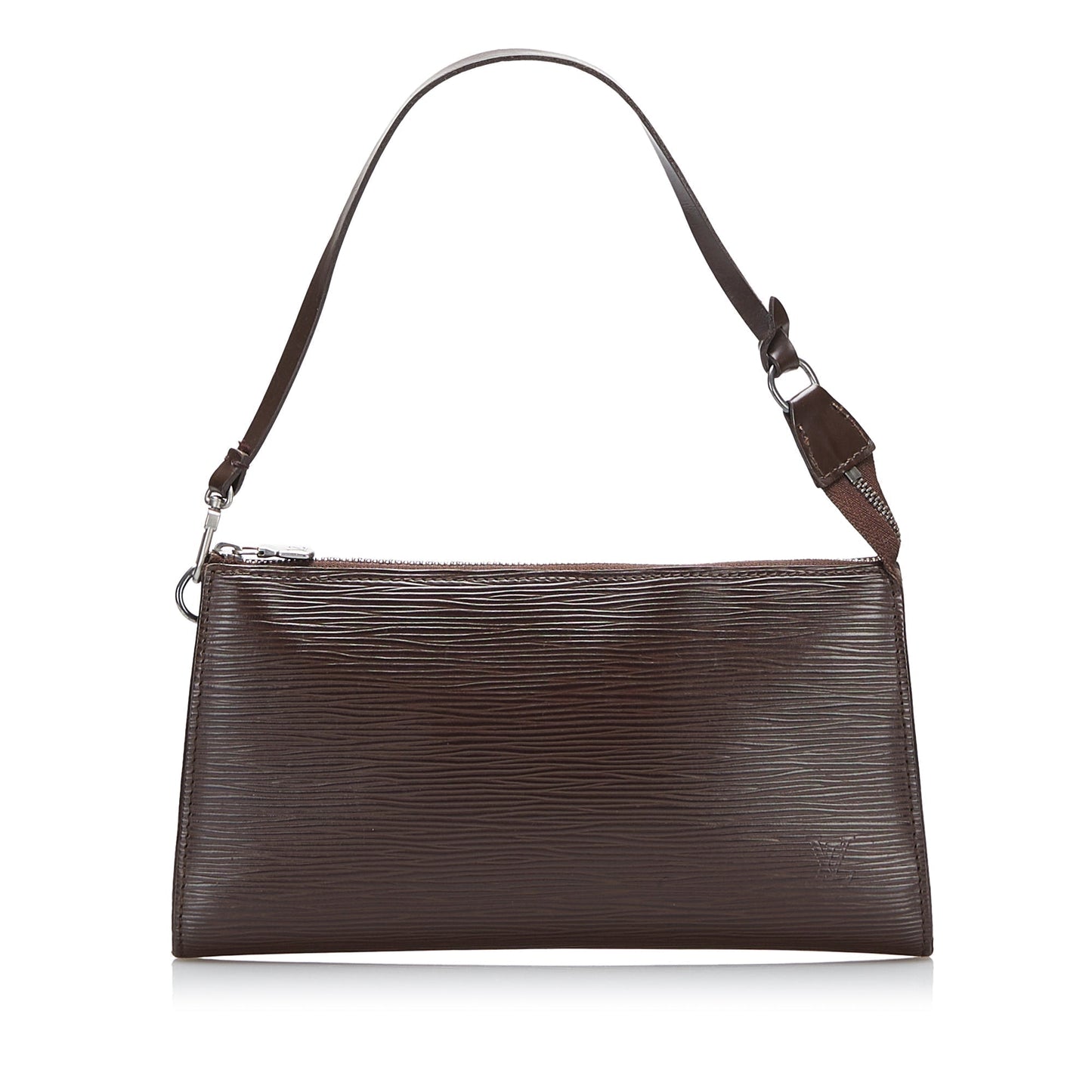 LOUIS VUITTON Epi Pochette Accessoires Brown Clutch