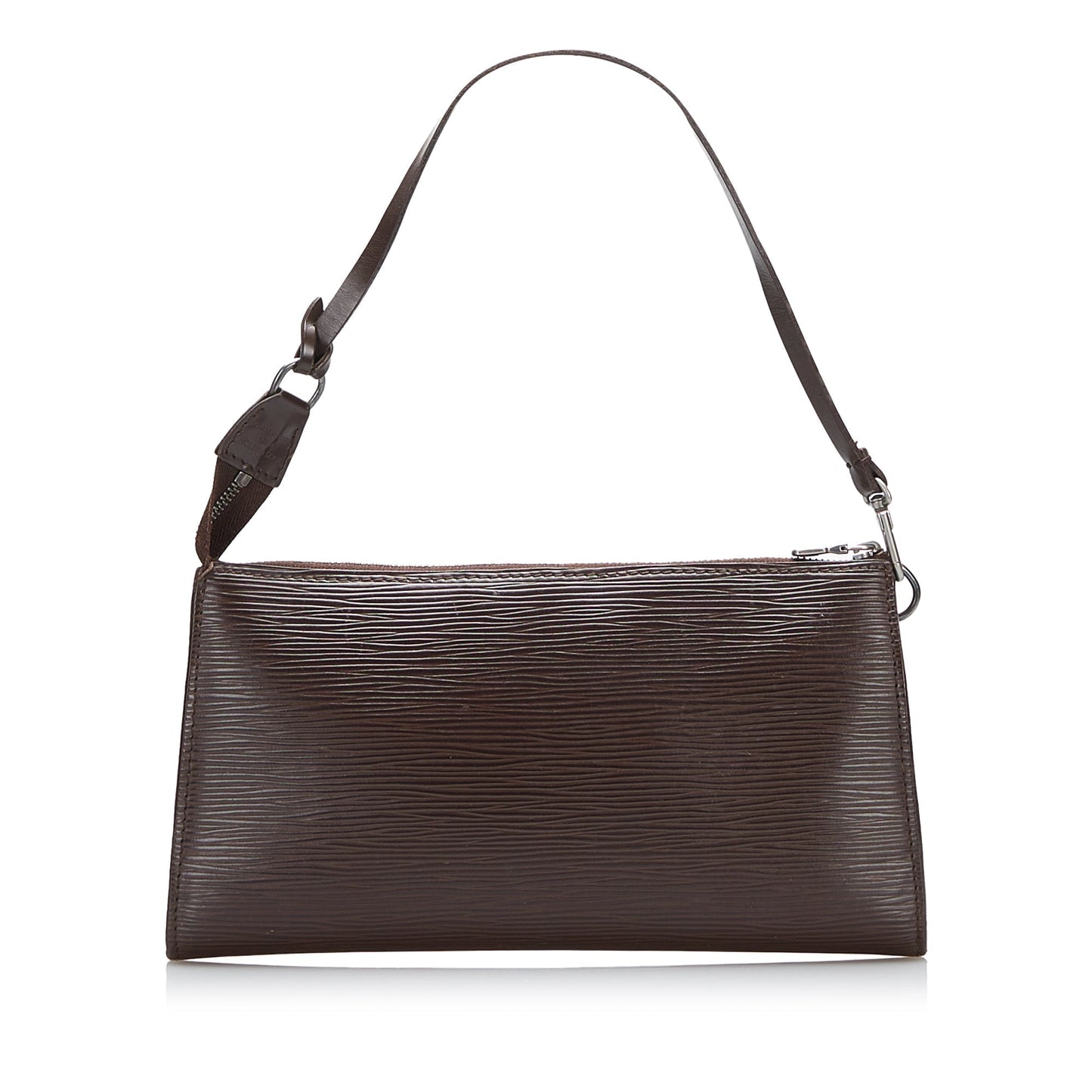 LOUIS VUITTON Epi Pochette Accessoires Brown Clutch