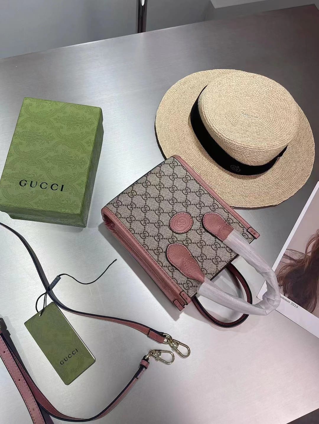 Gucci Canvas Tote