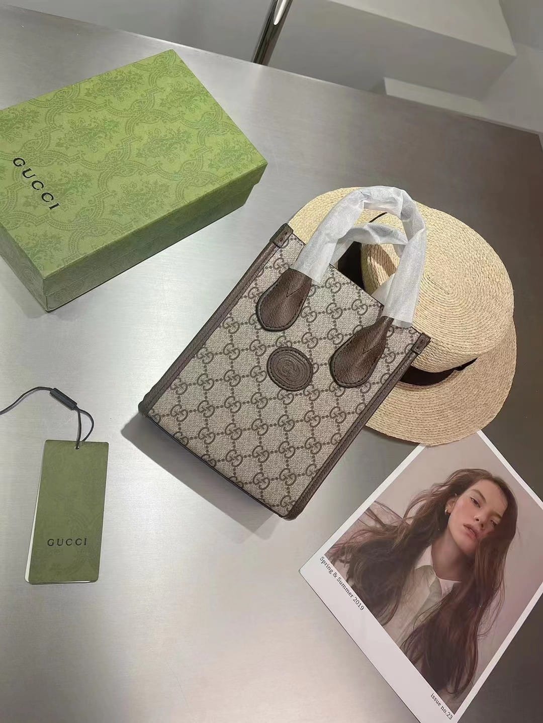 Gucci Canvas Tote