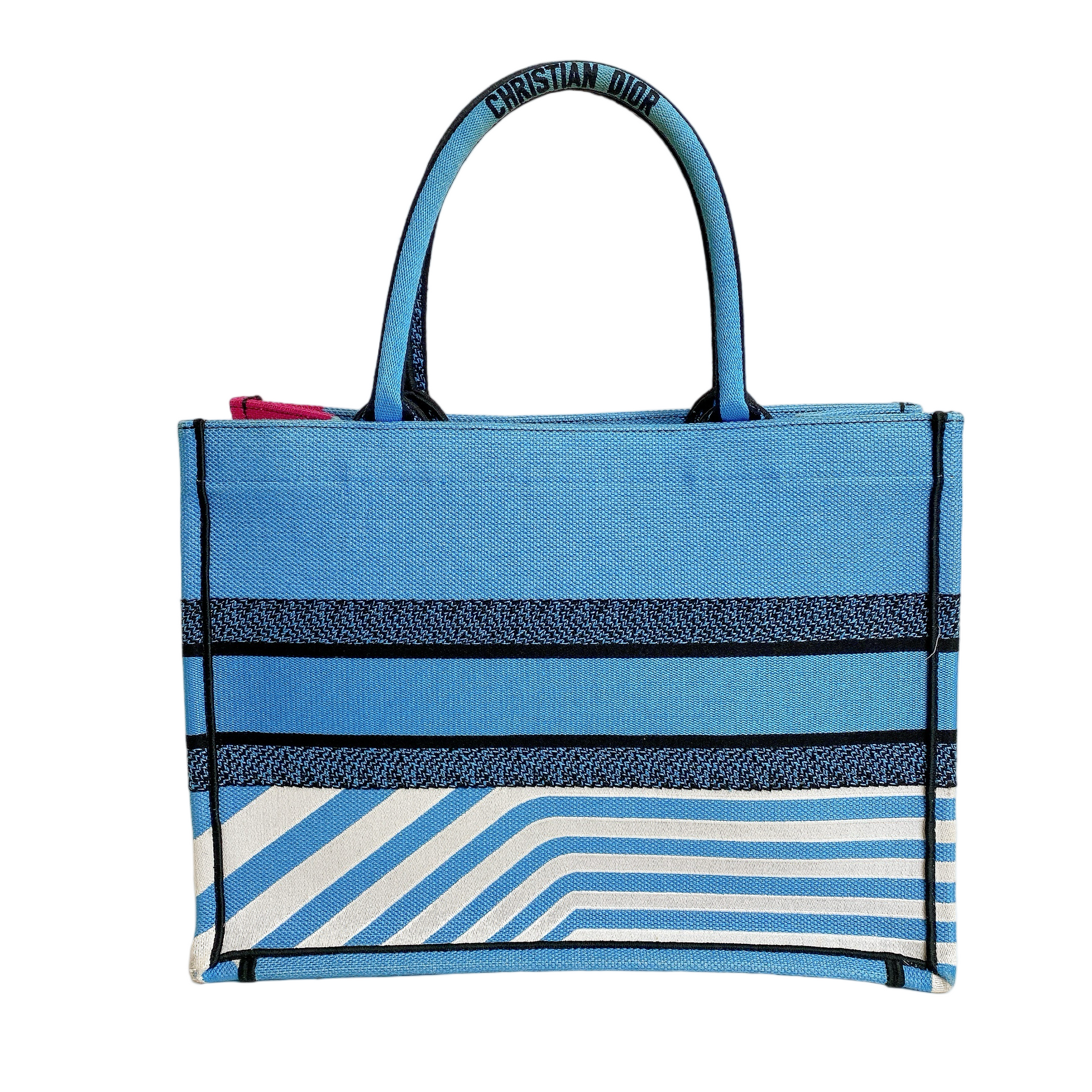 Dior Lou Book Tote Canvas Tote