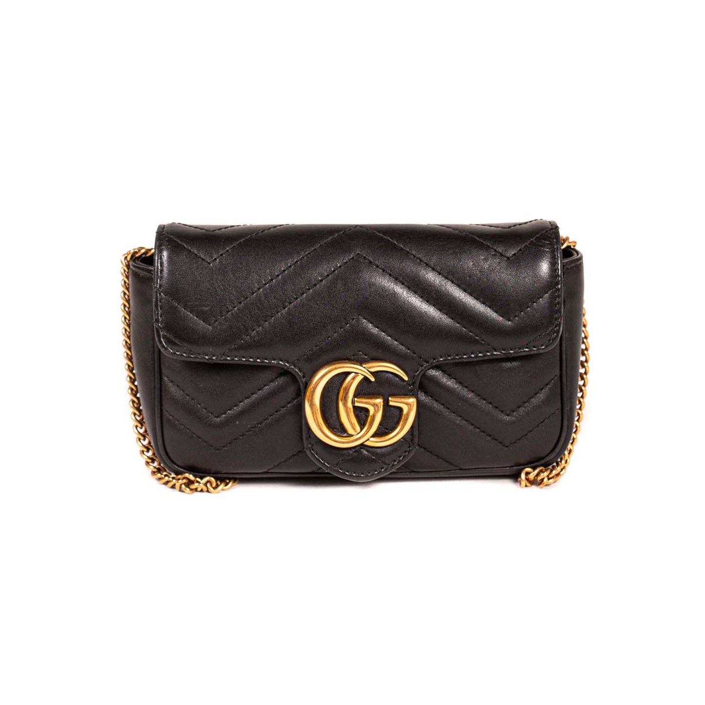 Gucci GG Marmont Leather Chain Shoulder Bag Style 17