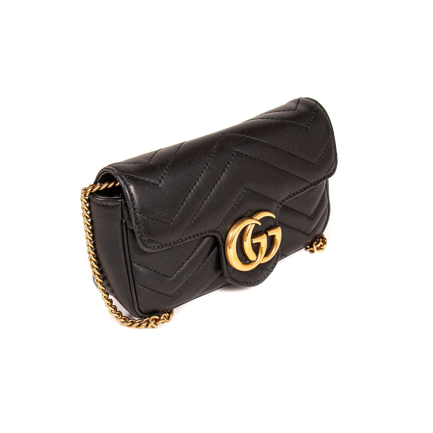 Gucci GG Marmont Leather Chain Shoulder Bag Style 17