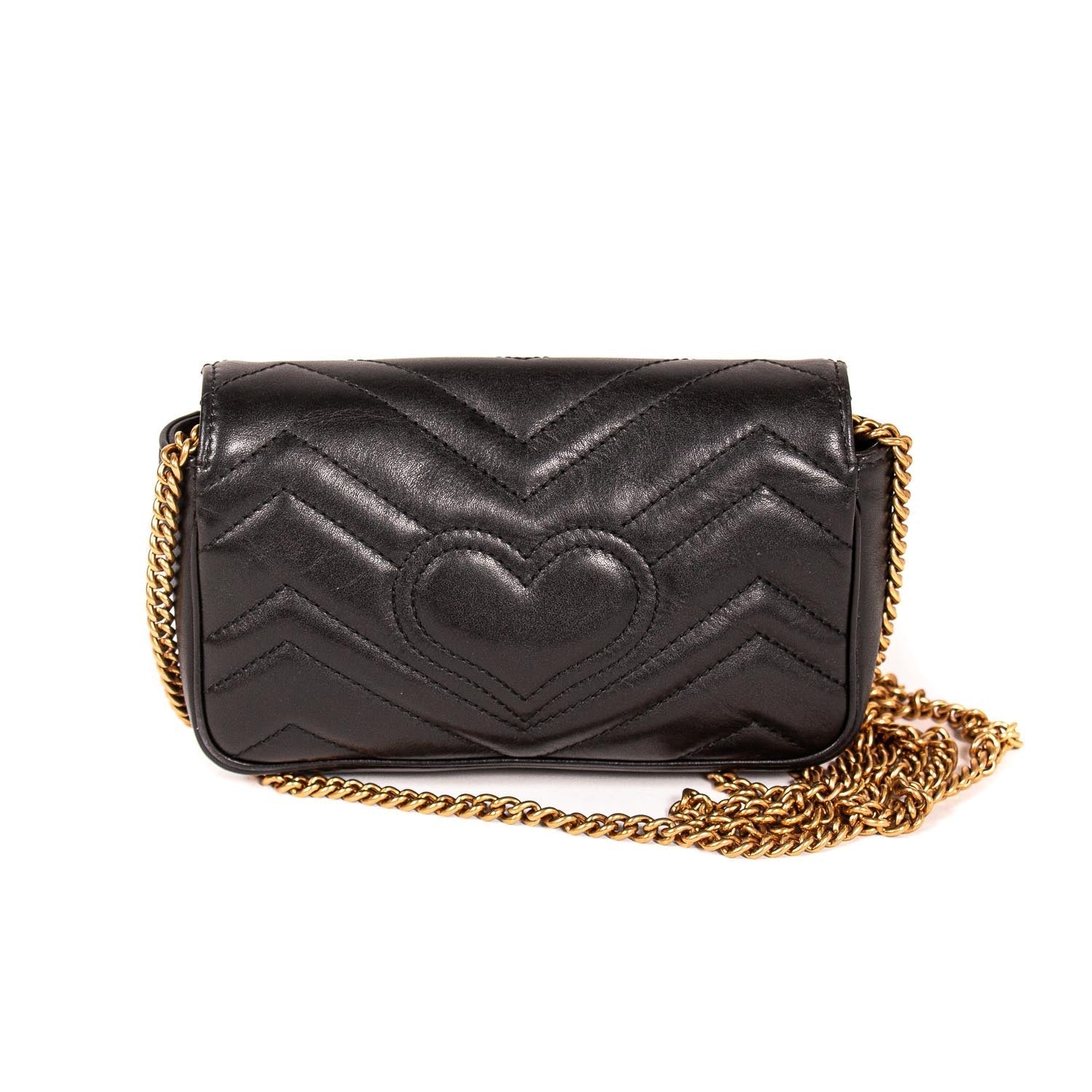 Gucci GG Marmont Leather Chain Shoulder Bag Style 17